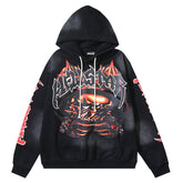 Graffiti Meteor Flame Letters Hoodie