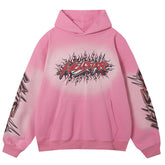 Brainwashed Without Brain Hoodie Pink