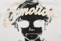 White “Pearl” Cropped Tee