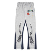 . Paint Splash Printed Sweatpants