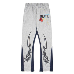 . Paint Splash Printed Sweatpants