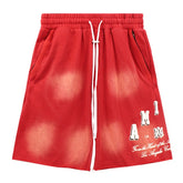 Vintage Collegiate cotton track shorts