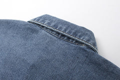 All-Over Wreath Light Wash Jacket