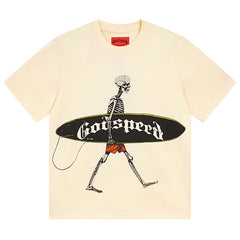 Skeletons Surf Day T-Shirts #3025