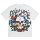 Skeletons Rose T-Shirts #3019