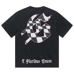 Skeletons Pattern Printed T-Shirts #1036