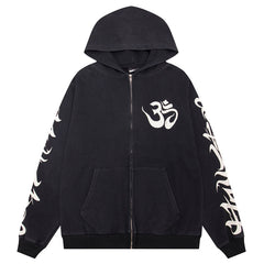 OHM Yoga Zip Up Hoodie