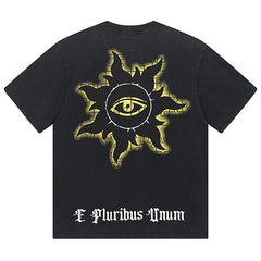 Skeletons Pattern Printed T-Shirts #1039