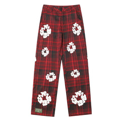 kapok Flower Pattern Printed Sweatpant