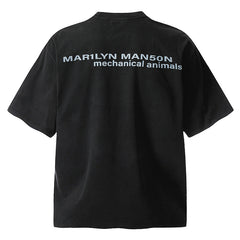 Alien Pattern Printed T-Shirt