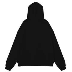 Logo Pattern Printed Hoodie