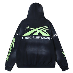 Meteor Pattern Sport Hoodie