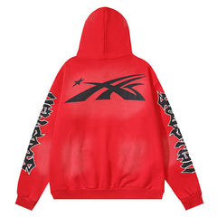 Halloween Skeleton Airbrushed Hoodie