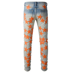 Star Patch Jeans #824