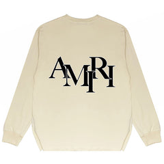 Letter Print Long Sleeve T-Shirts