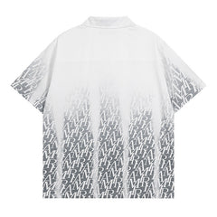 Allover Logo Printed Shirt