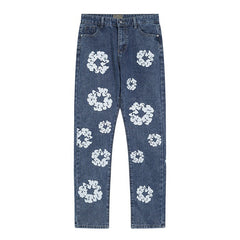 Cotton Wreath Jeans