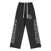 “ME” rhinestone Nylon Pants