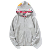 Shark Zipper Double Hoodie