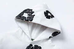 Kapok Pattern Printed Hoodie