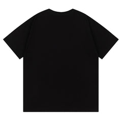 Logo Pattern Printed T-Shirt