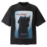 “WHY SO SERIOUS” Printed T-Shirt