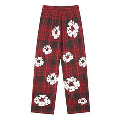 kapok Flower Pattern Printed Sweatpant