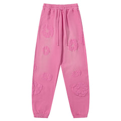 kapok Flower Pattern Printed Sweatpant
