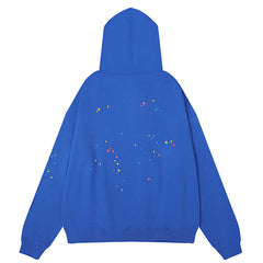 Spider Web Hoodie-Blue #8207