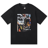 Logo Pattern Print T-Shirt