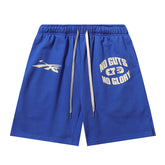 Logo Printed Short Blue