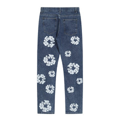 Cotton Wreath Jeans