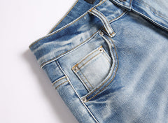 Logo Denim Shorts #2016