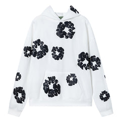 Kapok Pattern Printed Hoodie