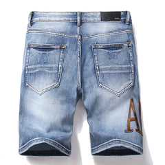 Logo Denim Pants #2008