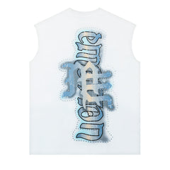White Angel Sleeveless Tee