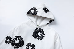 Kapok Pattern Printed Hoodie