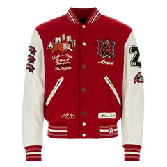 Varsity Vintage Patch Bomber Jacket