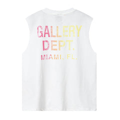 Splatter Paint Printed Vest