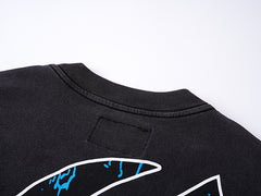 Skeletons Pattern Printed T-Shirts #1028