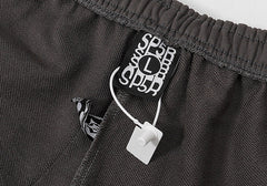 Logo Foam Printing Pant-Brown #8309