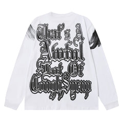 Cough Syrup Long Sleeve Tee