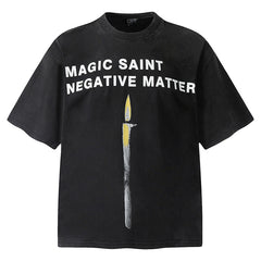 Candlestick Pattern Printed T-Shirt