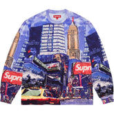 Skyline Sequin Long Sleeve T-Shirt