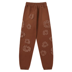 kapok Flower Pattern Printed Sweatpant