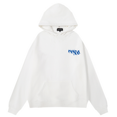 Logo Pattern Printed Hoodie