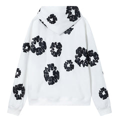 Kapok Pattern Printed Hoodie