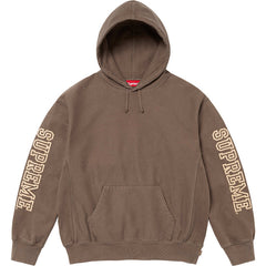 24FW Collegiate Sleeve Hooded Sweatshirts