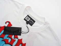 Rose Pattern Printed T-Shirts #3051