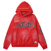 Studios Washed Distressed Hoodie